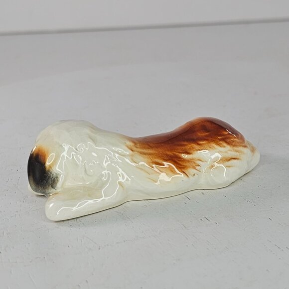 Vintage Goebel Germany Porcelain St. Bernard Puppy Dog Figurine Collectible Home - Picture 4 of 8